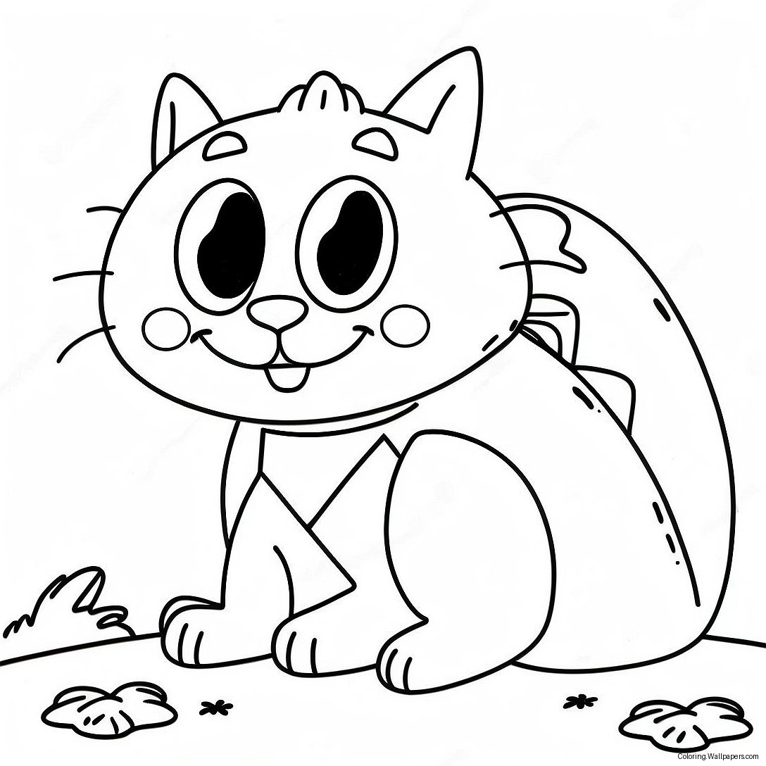 Monster Catnap Coloring Page 21259