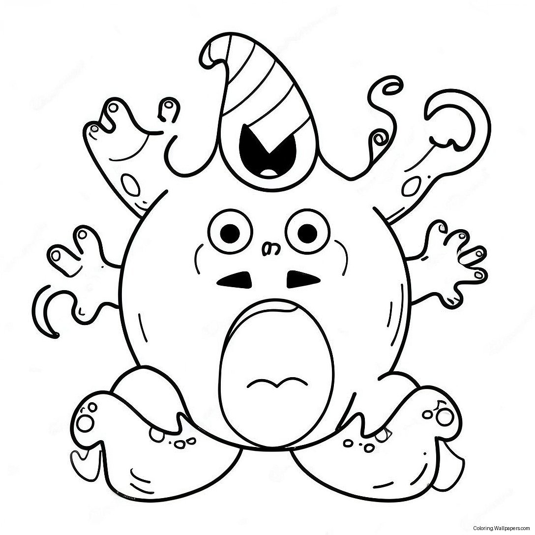 Monster Mash Coloring Page 43935