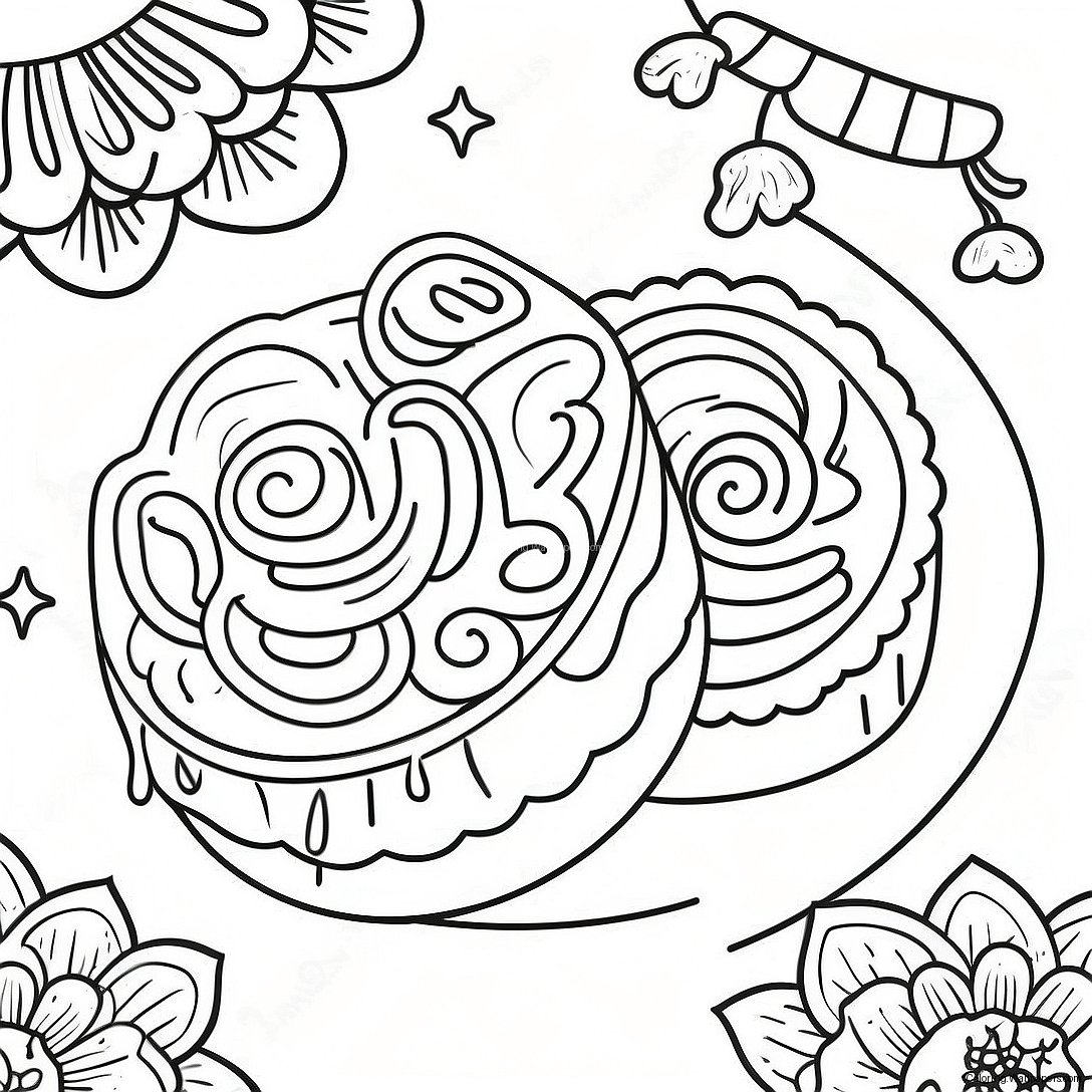 Mooncake Festival Coloring Page 40591