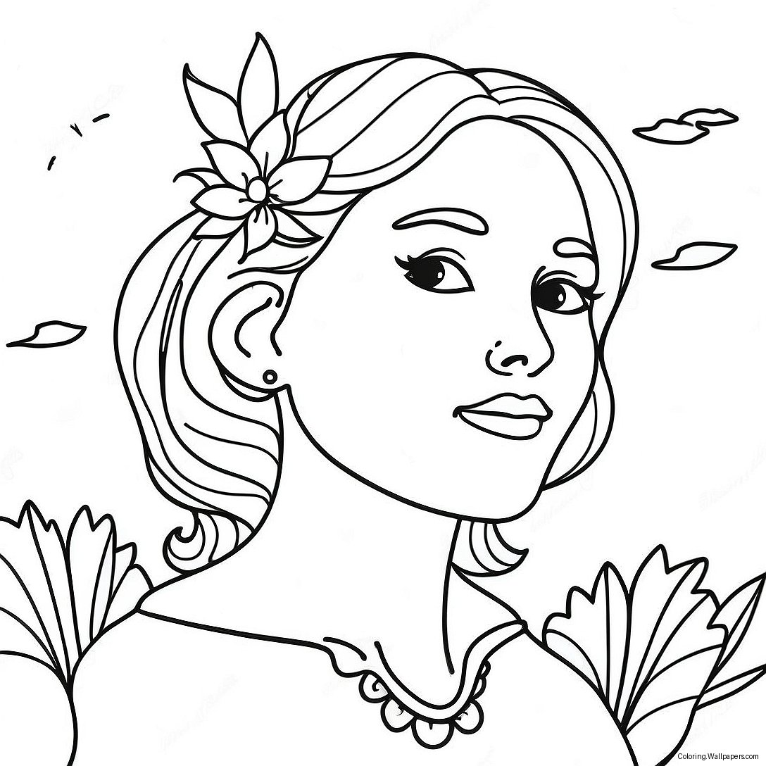 Mother Earth Coloring Page 46556