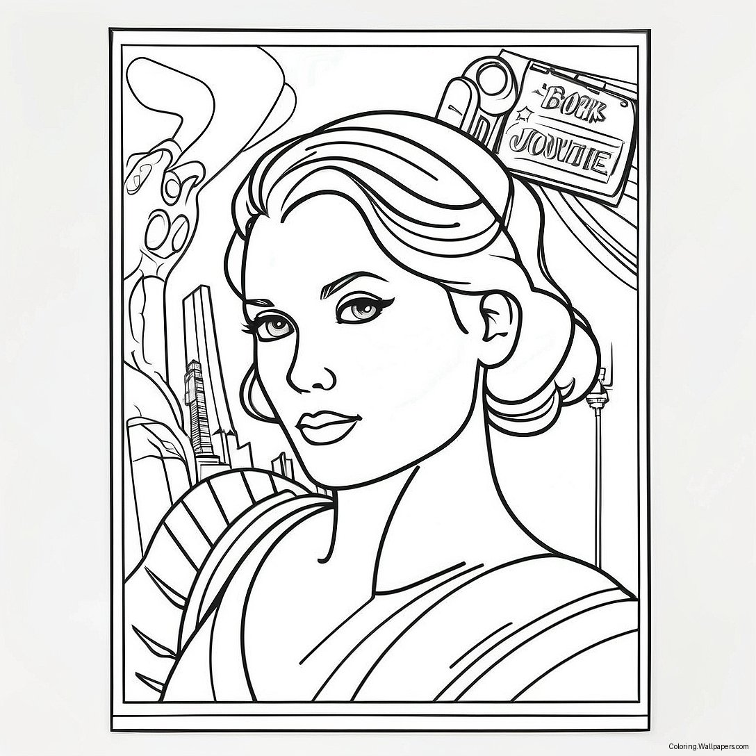 Movie Poster Coloring Page 49273