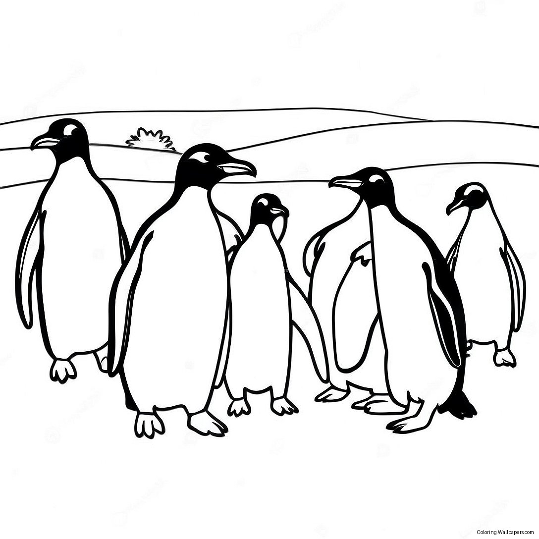 Mr Popper's Penguins Coloring Page 41243