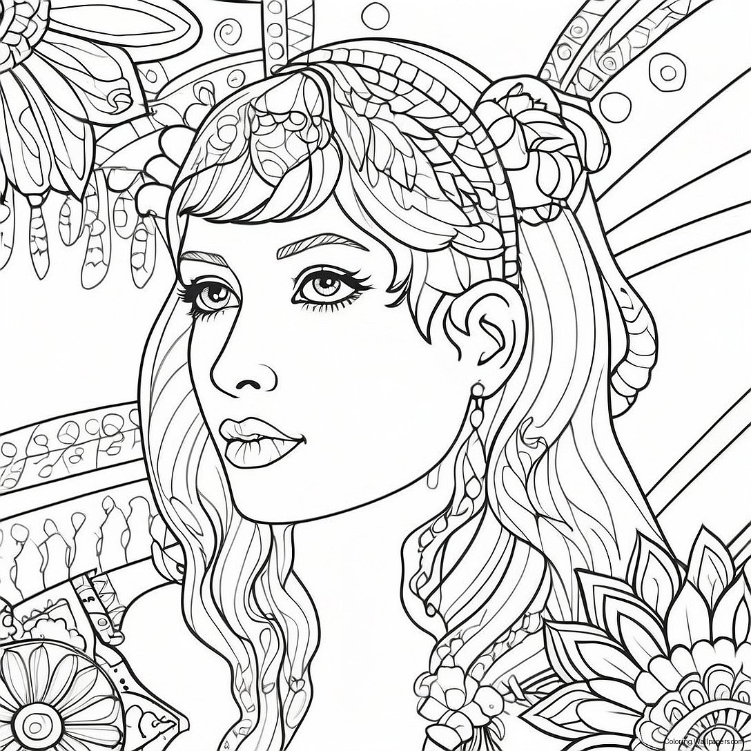 Ms Rachel Coloring Page 34193