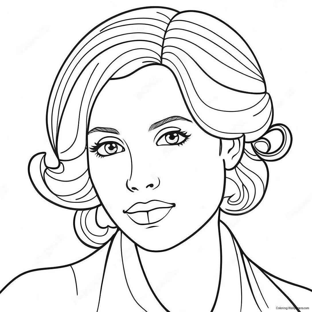 Ms Rachel Coloring Page 34194