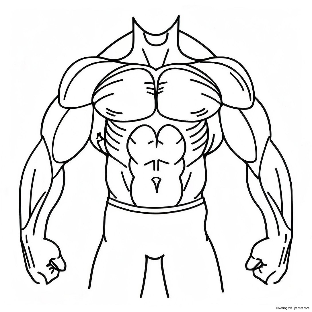 Muscles Anatomy Coloring Page 8456