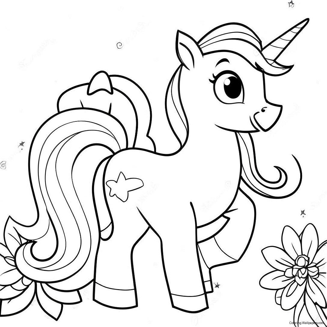 Mein Kleines Pony Neue Generation Ausmalbild 55934