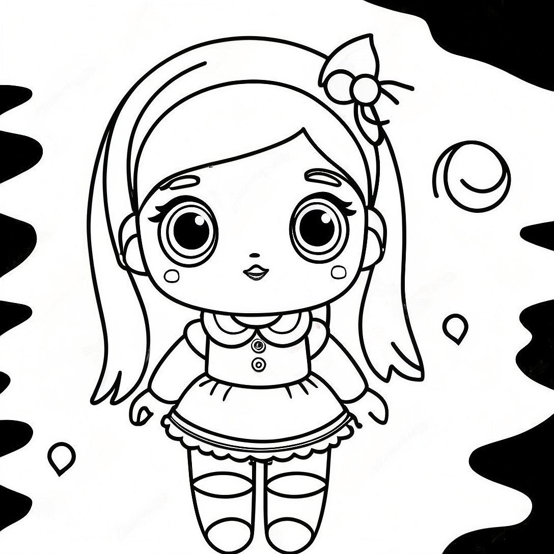 Na Na Na Surprise Dolls Coloring Page 58181