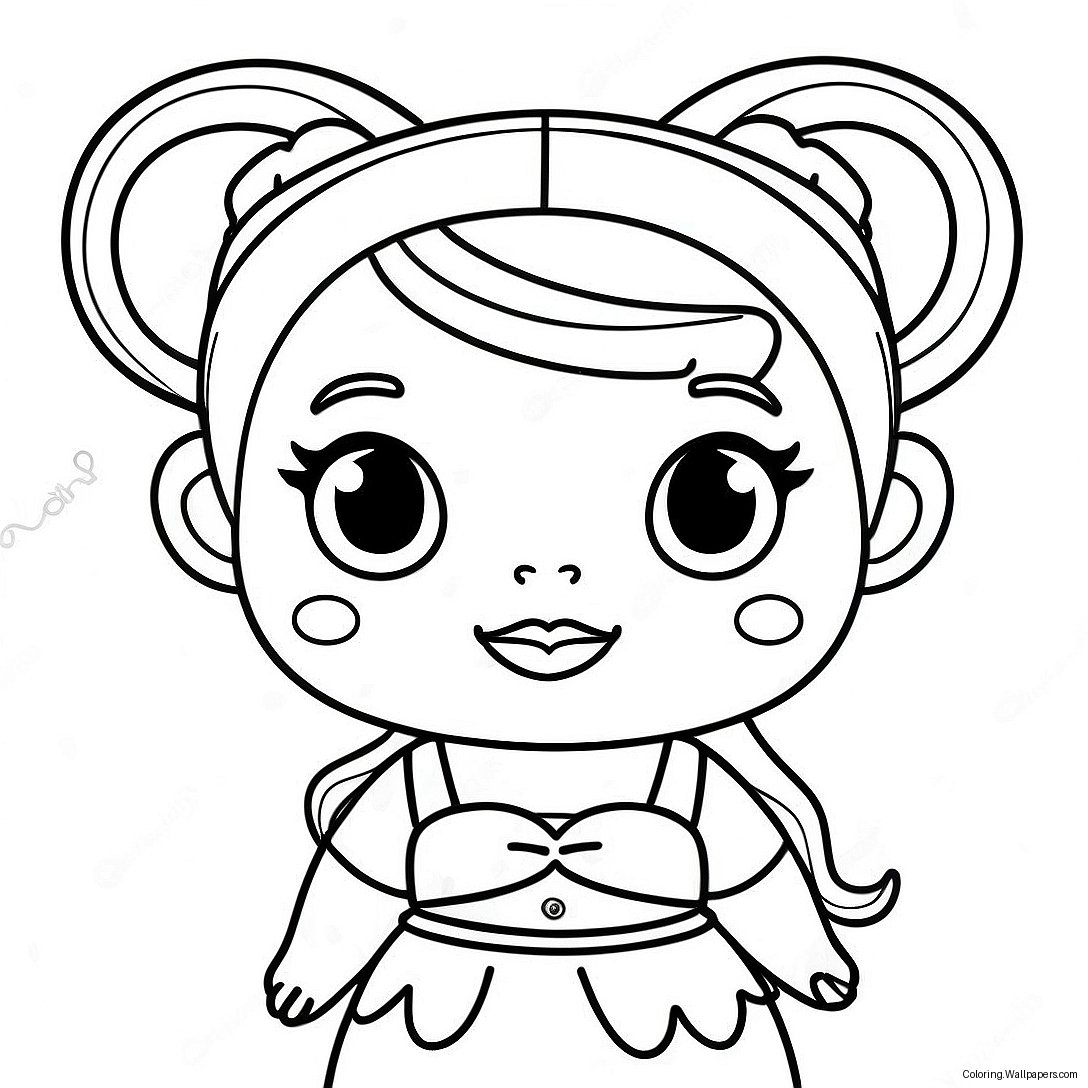 Na Na Na Surprise Dolls Coloring Page 58183