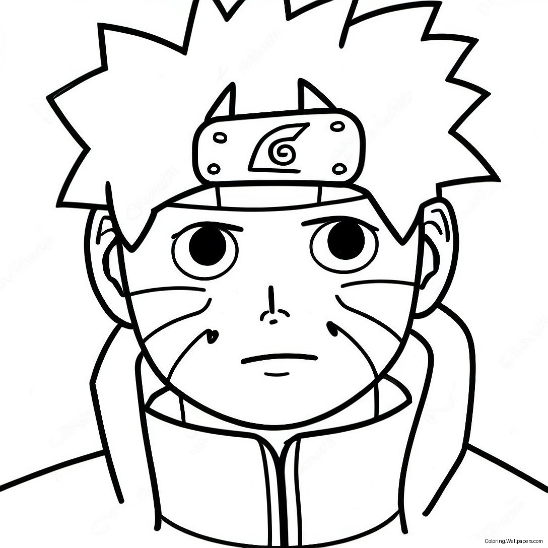 Naruto Entre Nosotros Página Para Colorear 45693