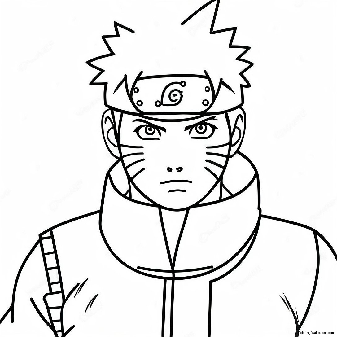 Naruto Målarbok 81