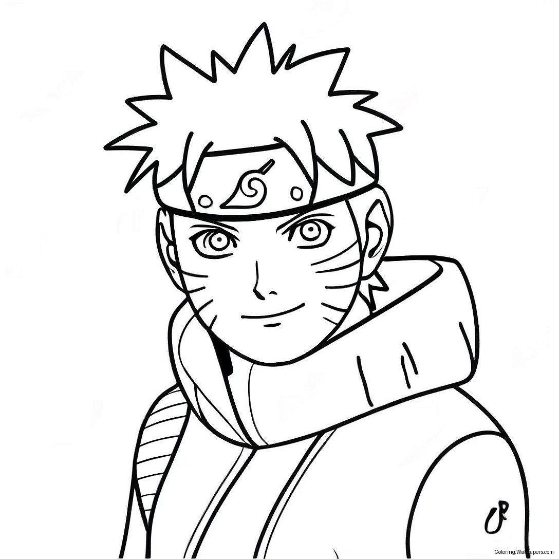 Naruto Shippuden Coloring Page 18851