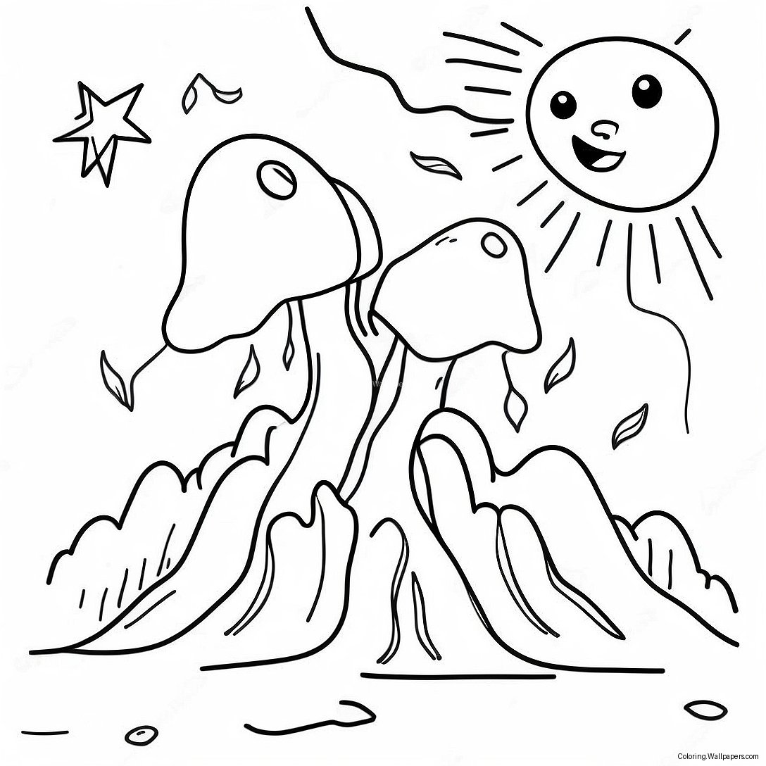 Natural Disasters Coloring Page 38906