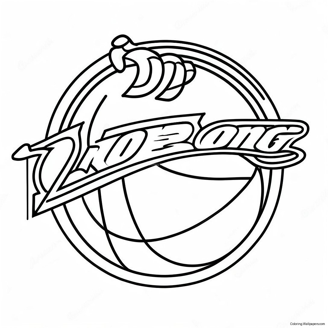 Nba-Logo Värityssivu 30840