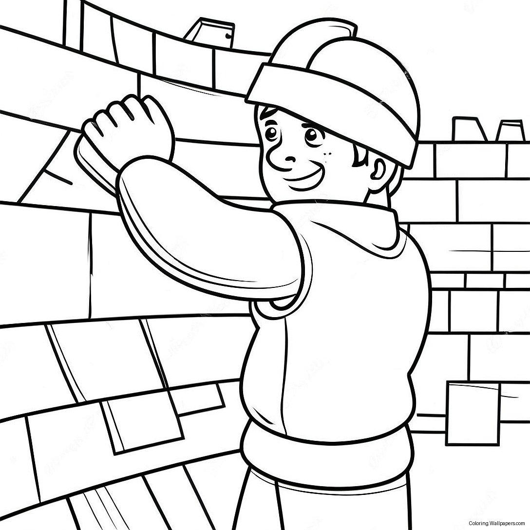 Nehemiah Building The Wall Coloring Page 32962