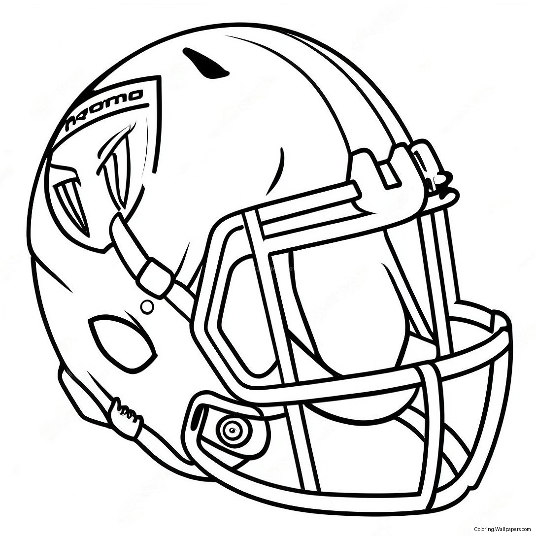 Nfl Helmet Coloring Page 6658