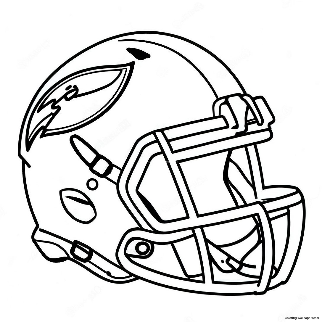 Nfl Helmet Coloring Page 6660