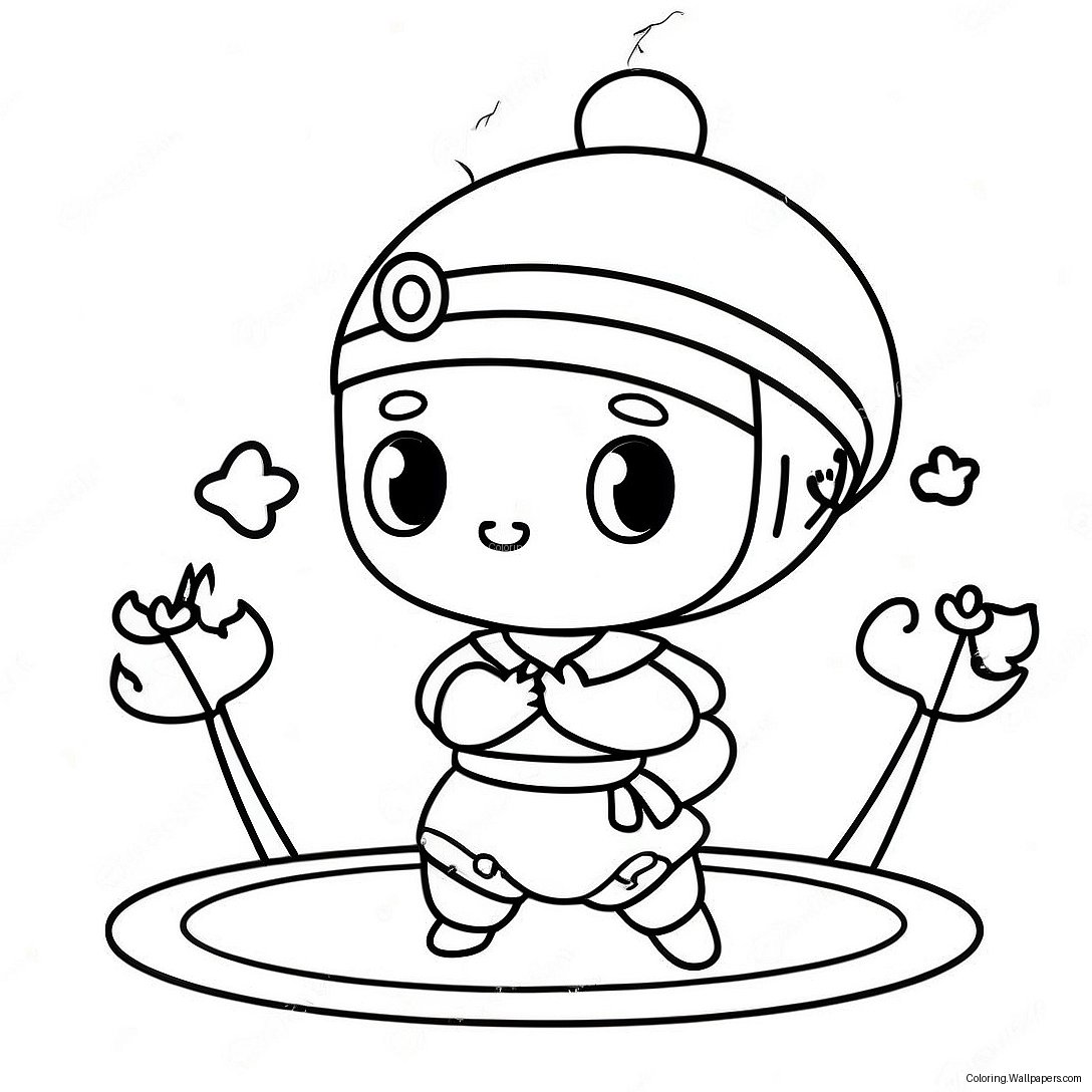 Ni Hao Kai Lan Coloring Page 19845