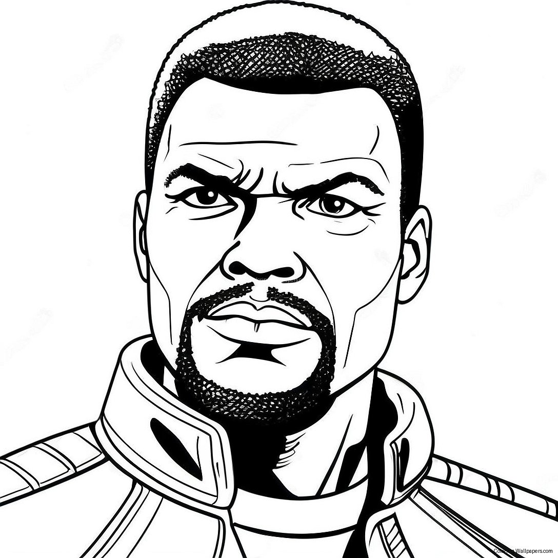 Nick Fury Coloring Page 29414