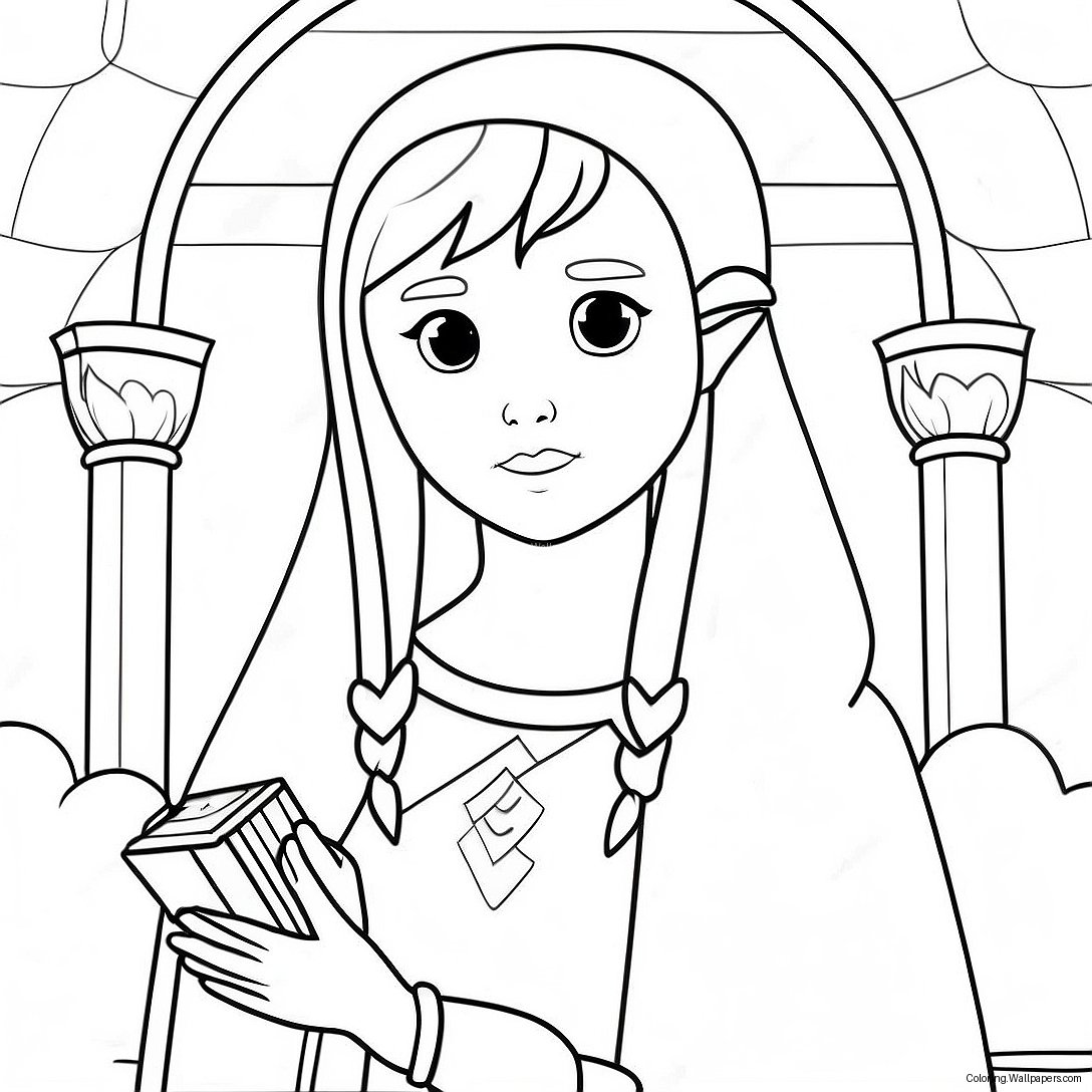 Nimona Coloring Page 19225