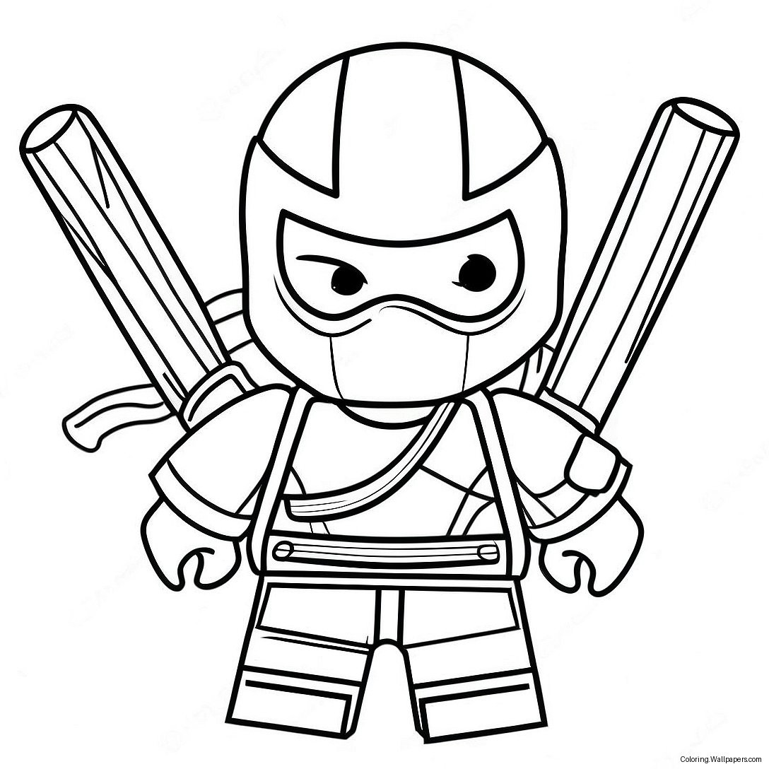 Ninjago Season 7 Coloring Page 44347