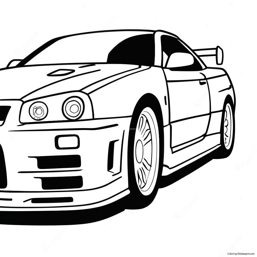 Nissan Skyline Gtr R34 Malebog 43550