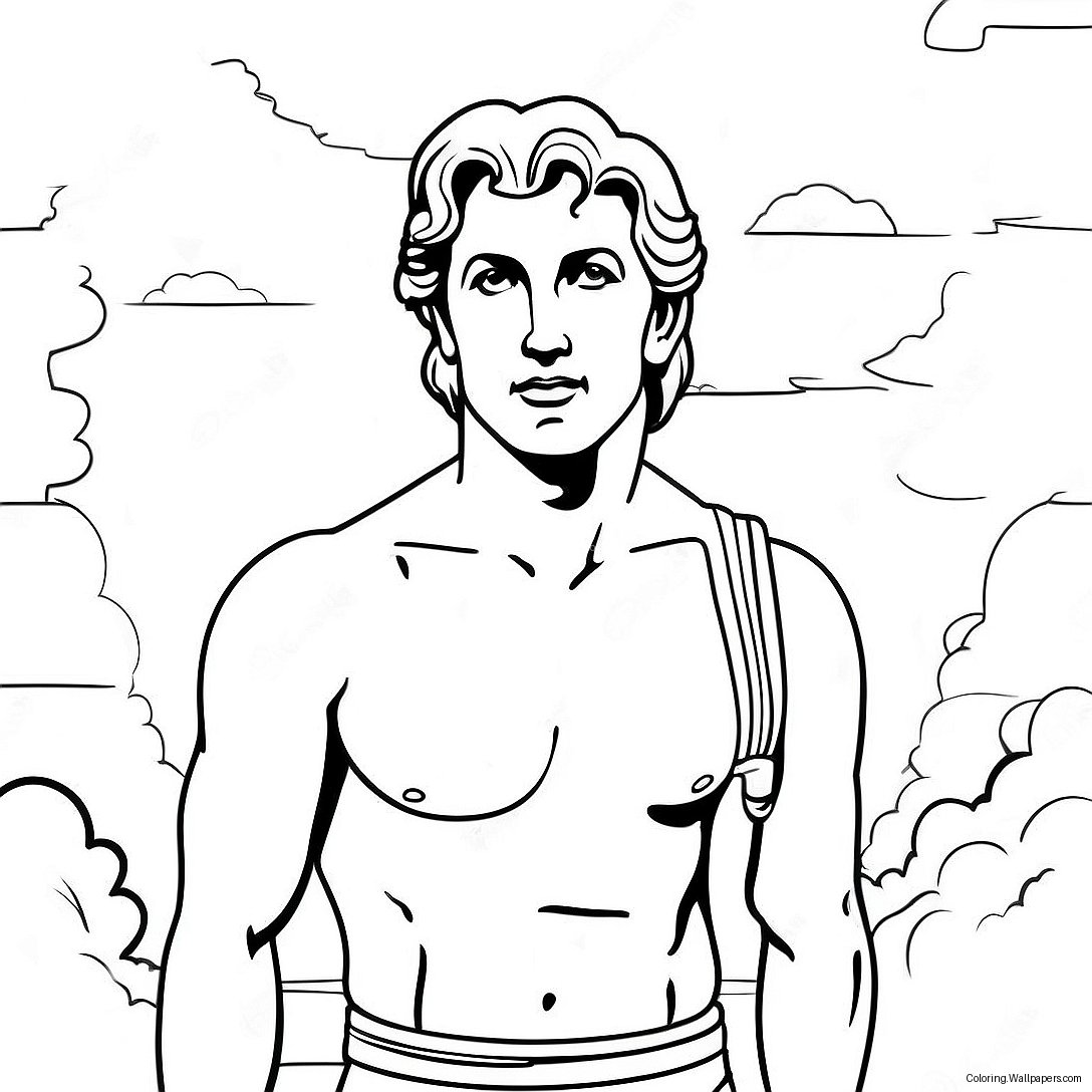 No David Coloring Page 49743