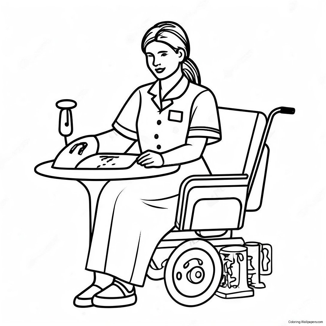 Nursing Coloring Page 6526