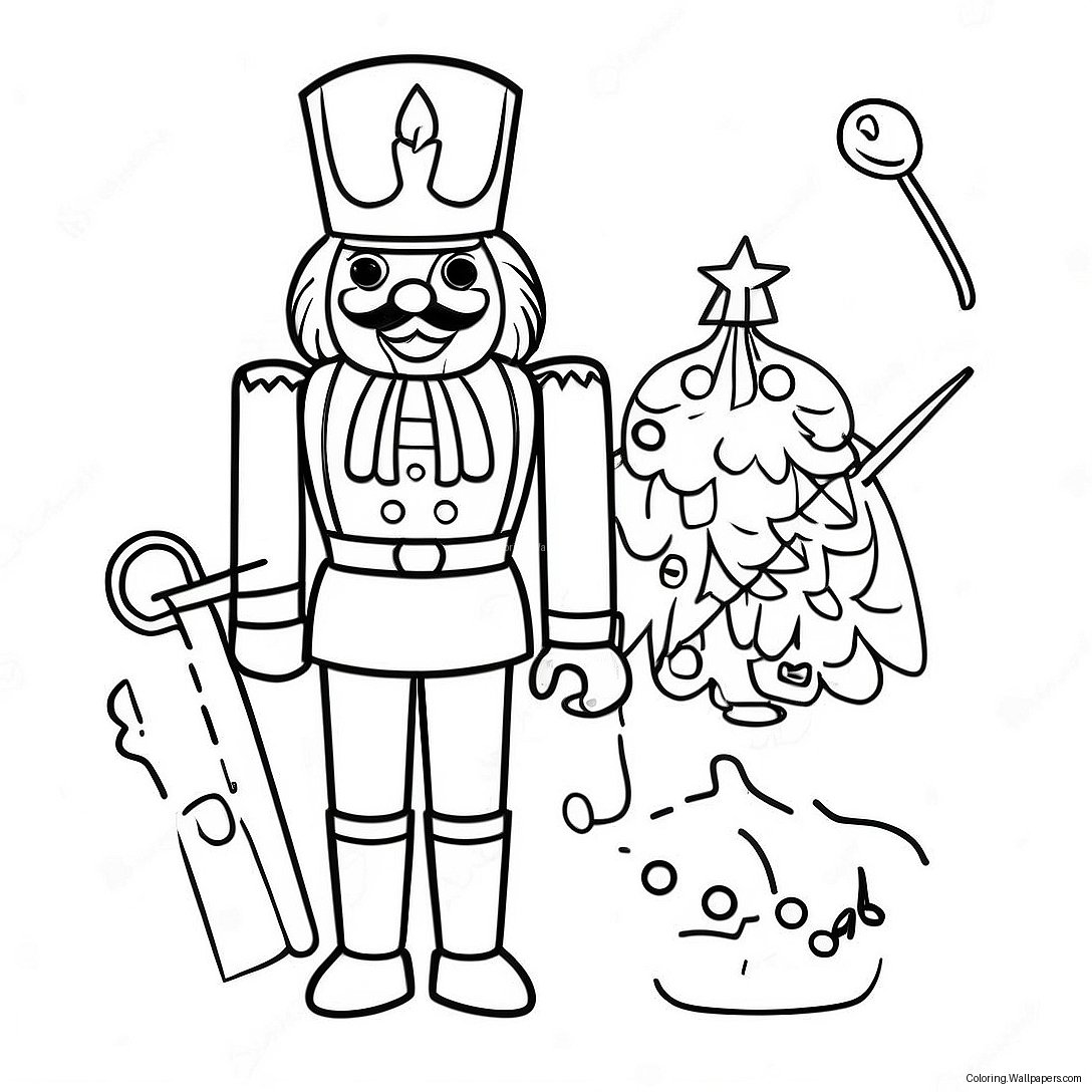 Nutcracker Coloring Page 1459