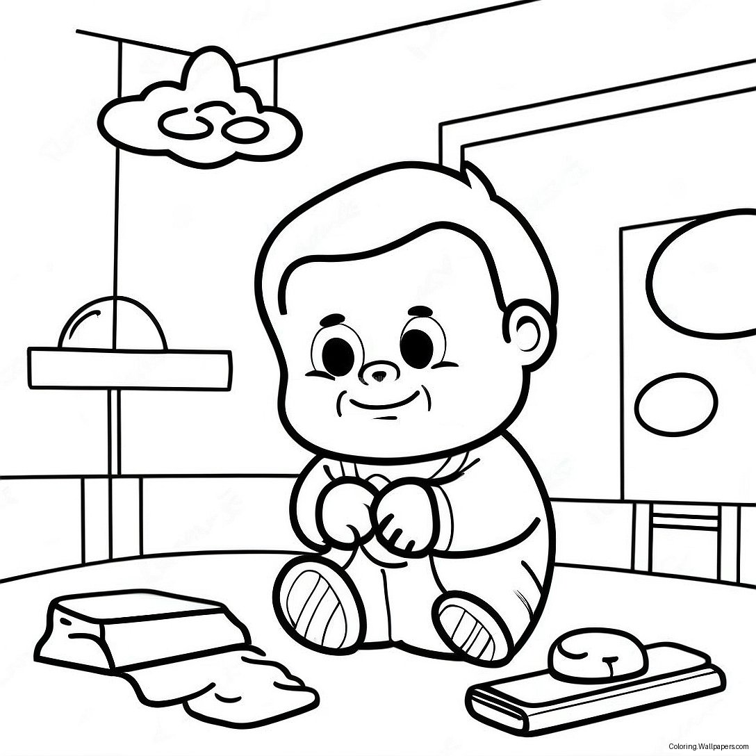 Obj Coloring Page For Kids 11138