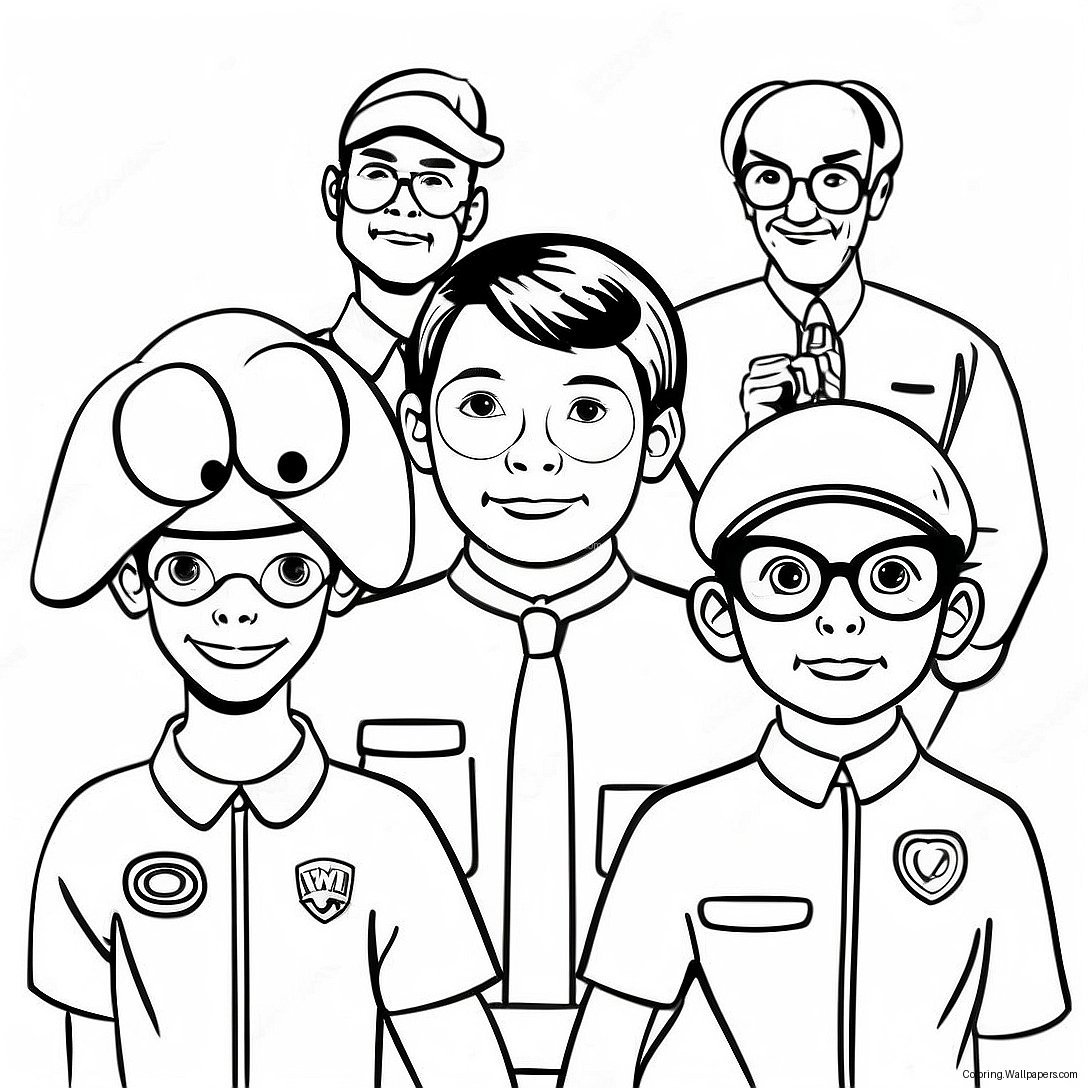 Odd Squad Coloring Page 26599