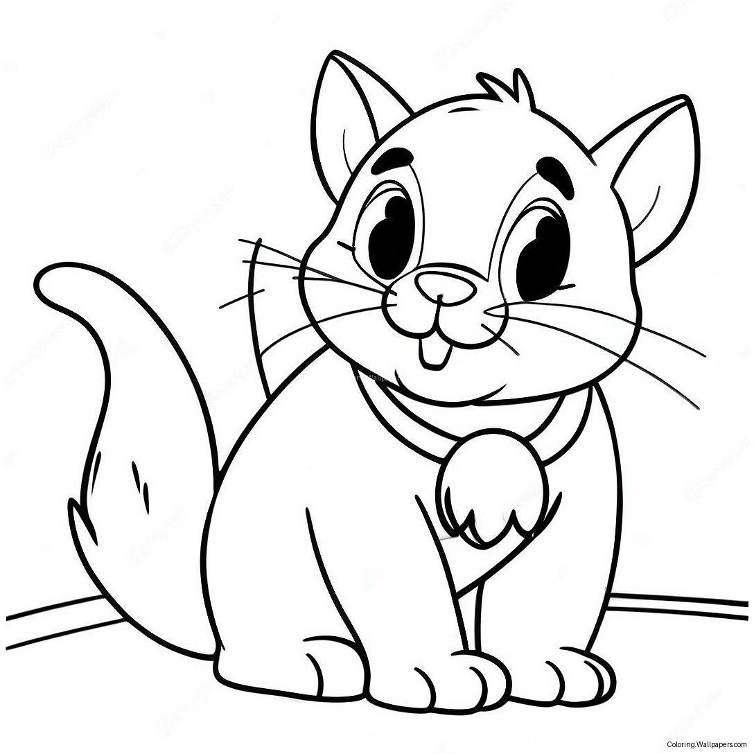 Oliver And Company Coloring Page 48941