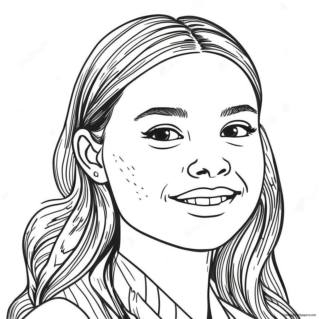 Olivia Rodrigo Coloring Page 1890