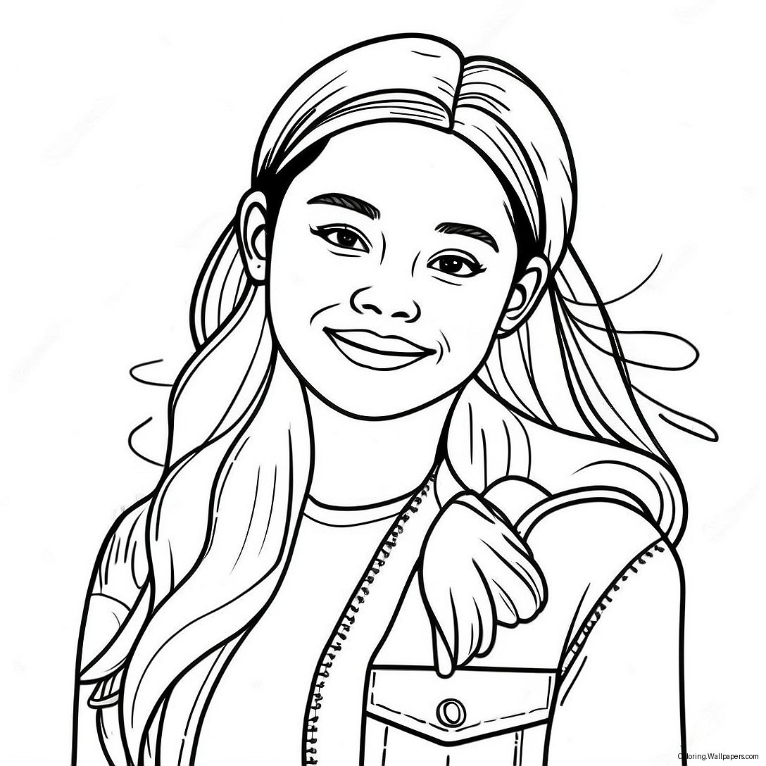 Olivia Rodrigo Coloring Page 1892