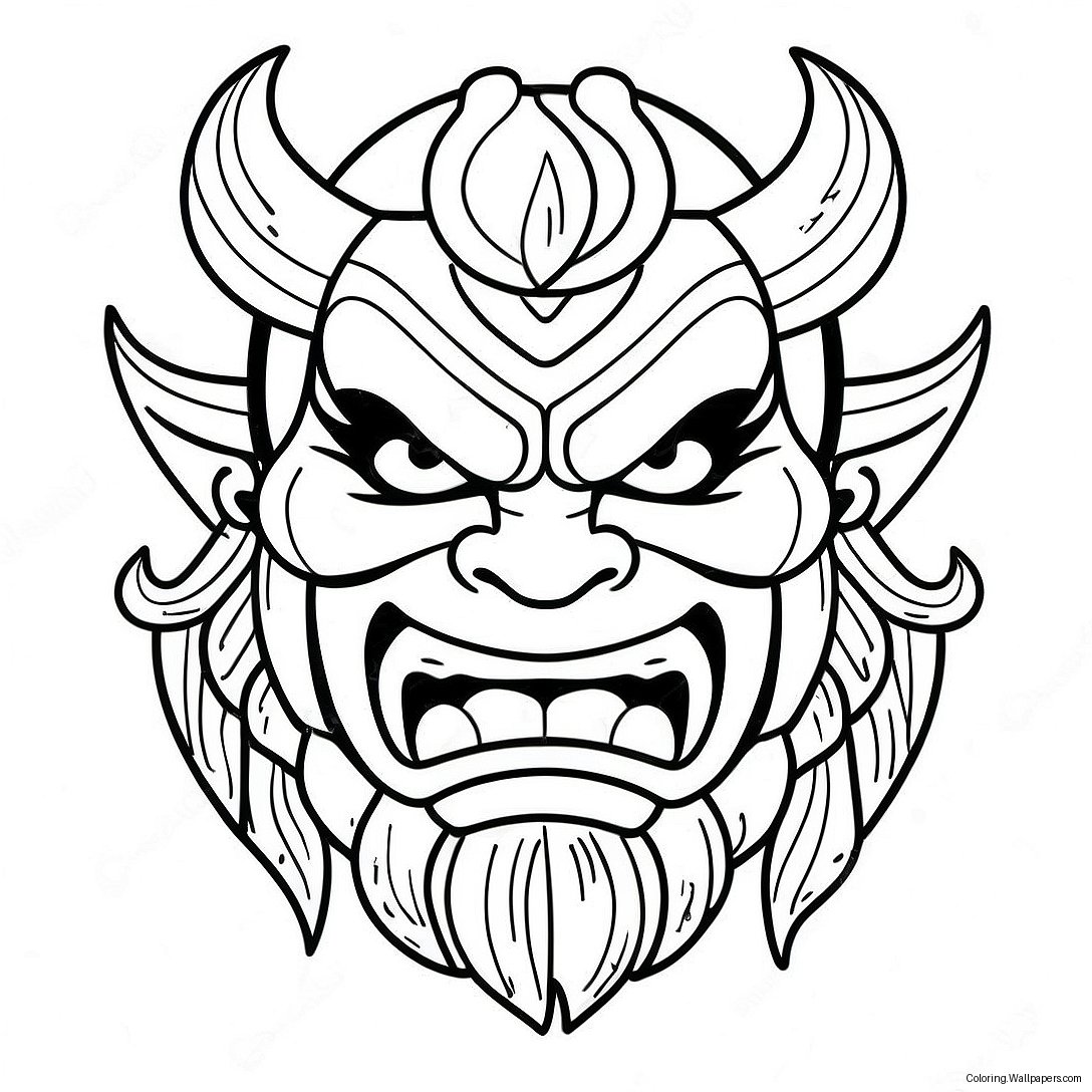 Oni Coloring Page 51564