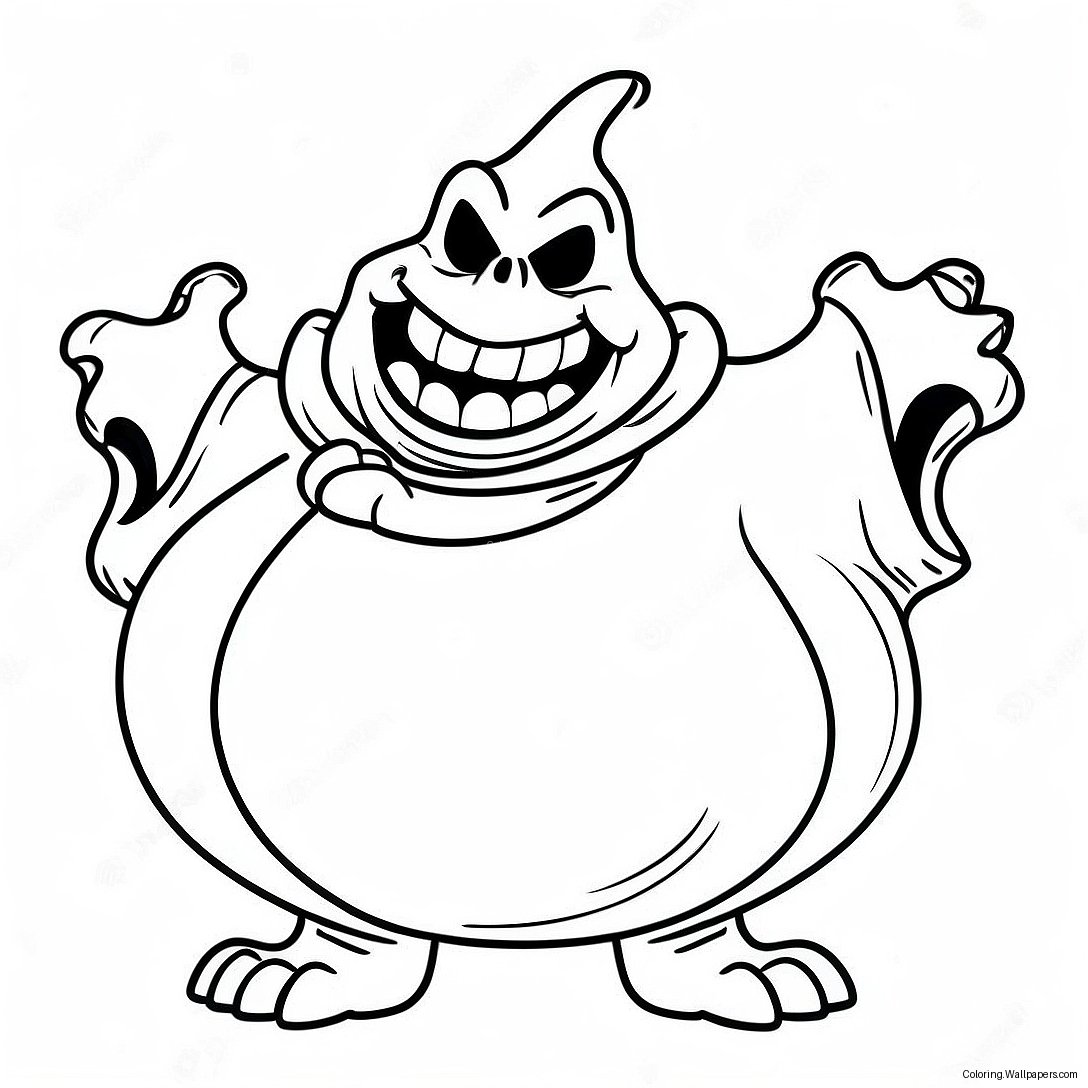 Oogie Boogie Coloring Page 12522