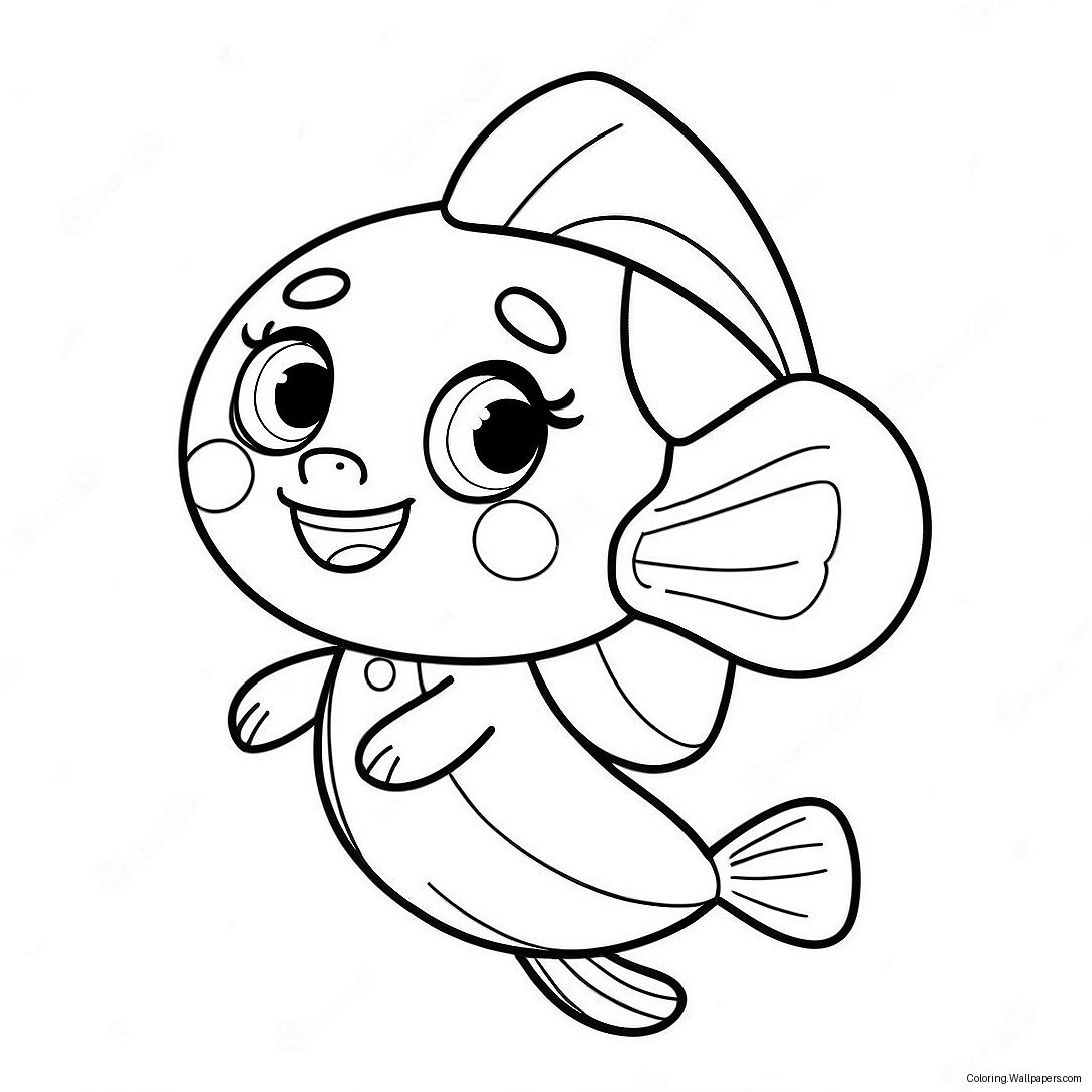 Page À Colorier D'oona Bubble Guppies 56997