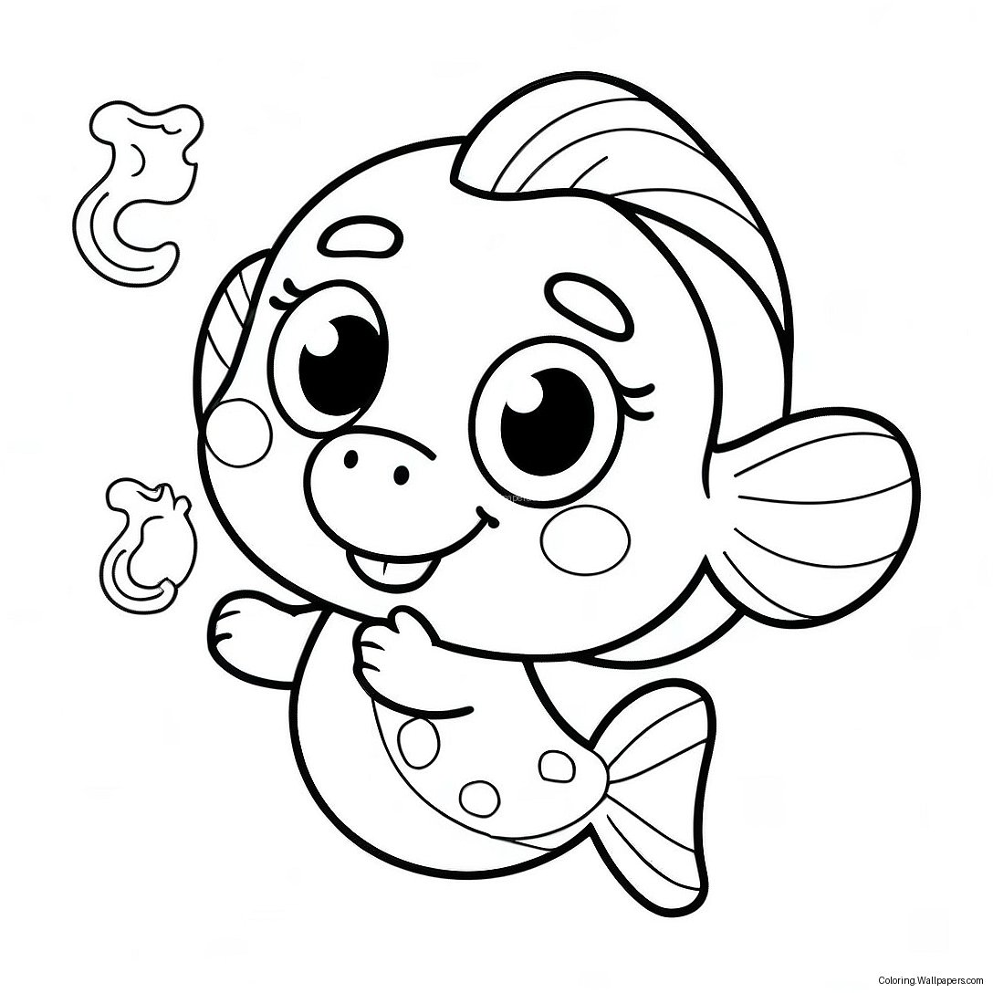 Oona Bubble Guppies Farvelægningsside 56998