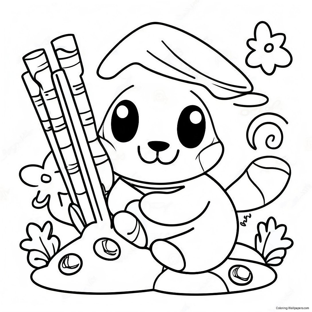 Open Coloring Page For Kids 40771