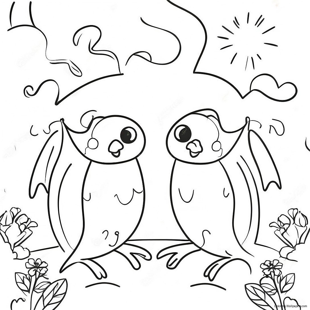 Opposites Coloring Page 53793