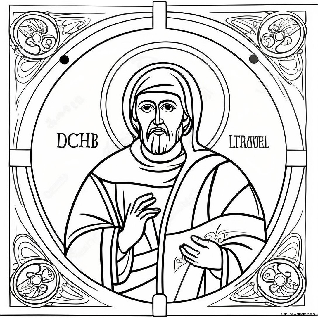 Orthodox Icon Coloring Page 21502