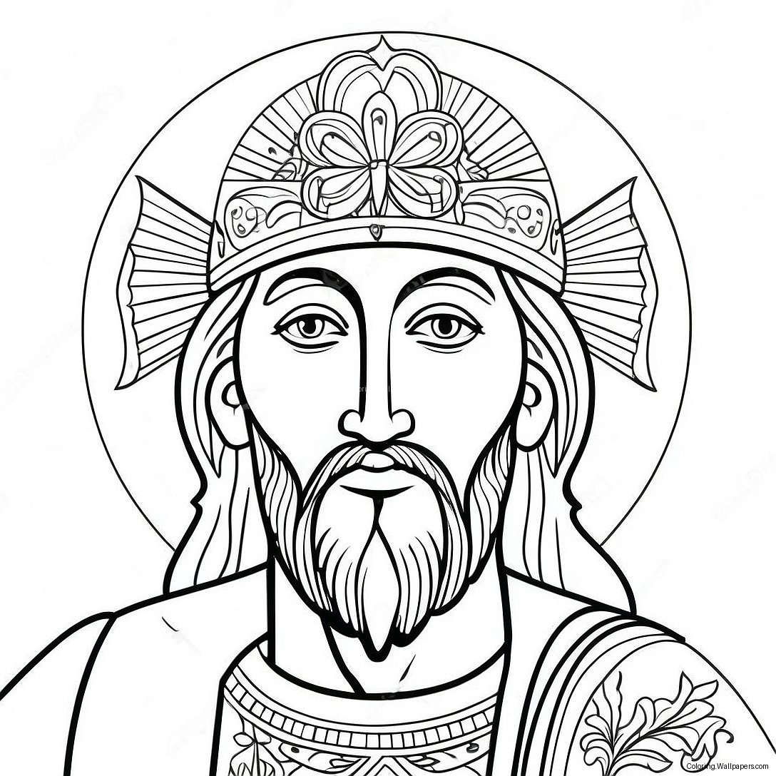 Orthodox Icon Coloring Page 21504