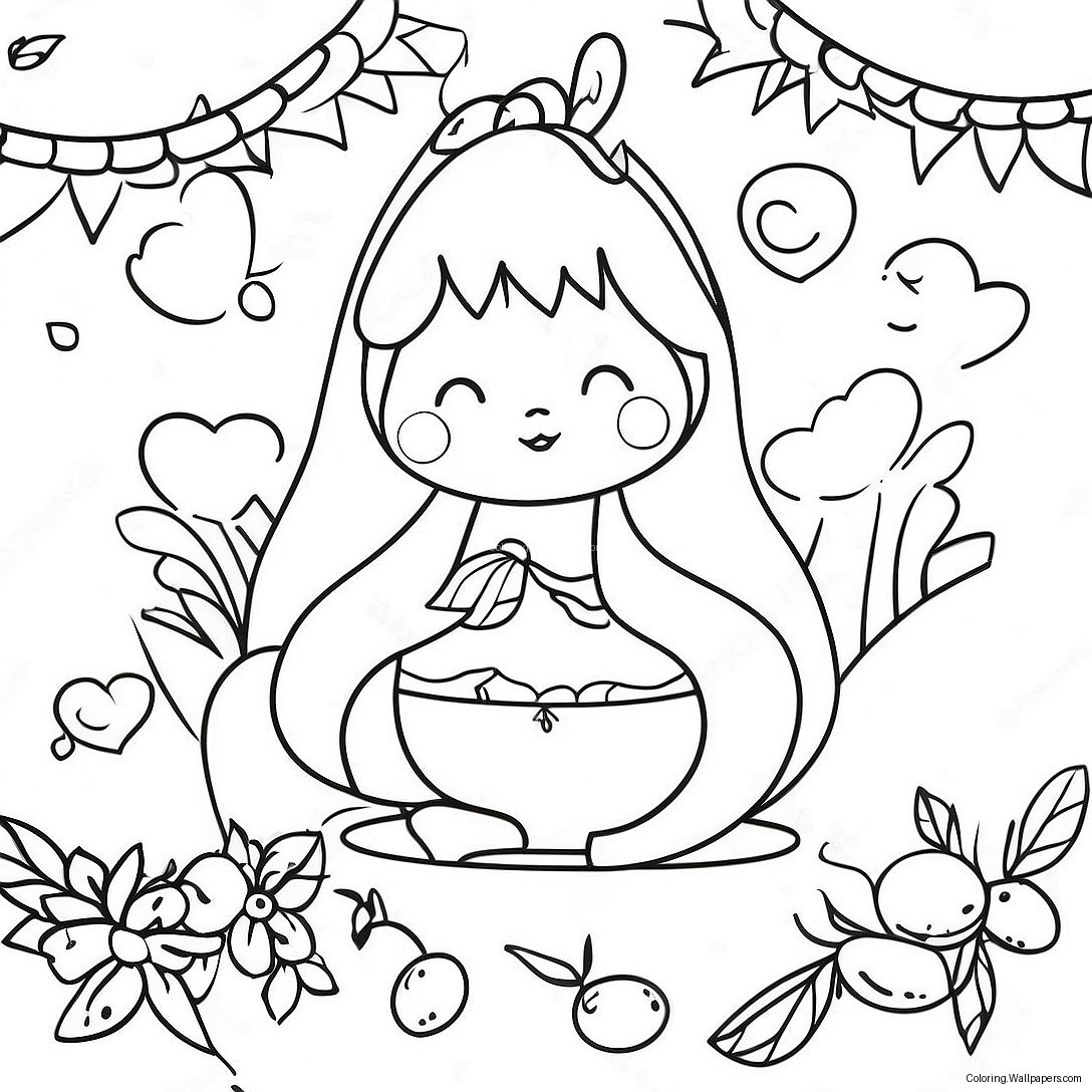 Ostara Celebration Coloring Page 42014