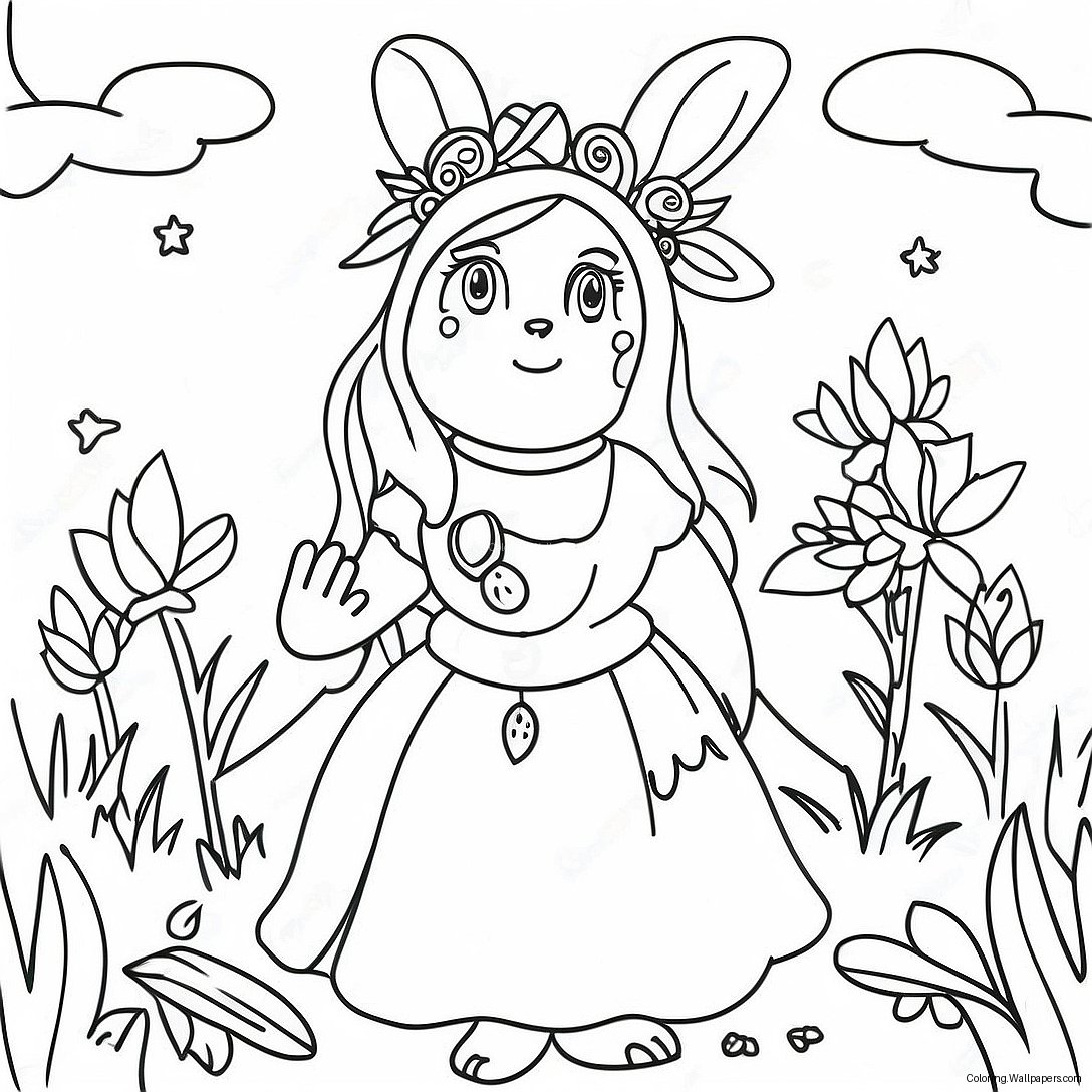 Page À Colorier Célébration D'ostara 42015