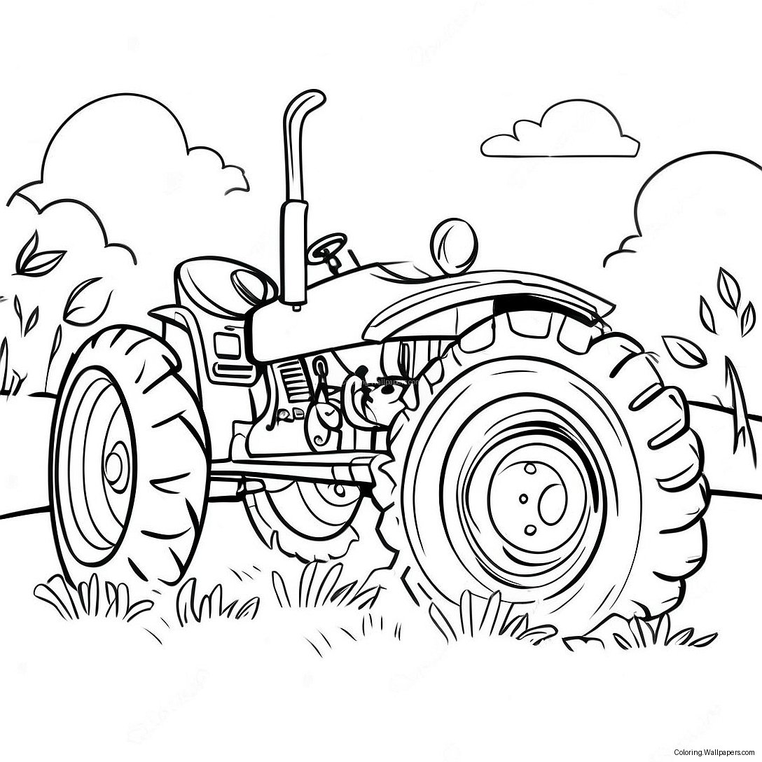 Page À Colorier Otis Le Tracteur 40487