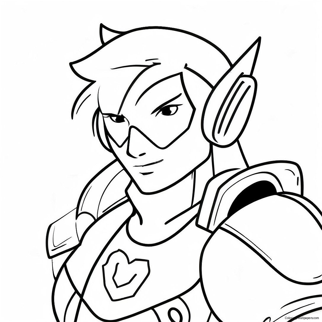 Overwatch Coloring Page 16978