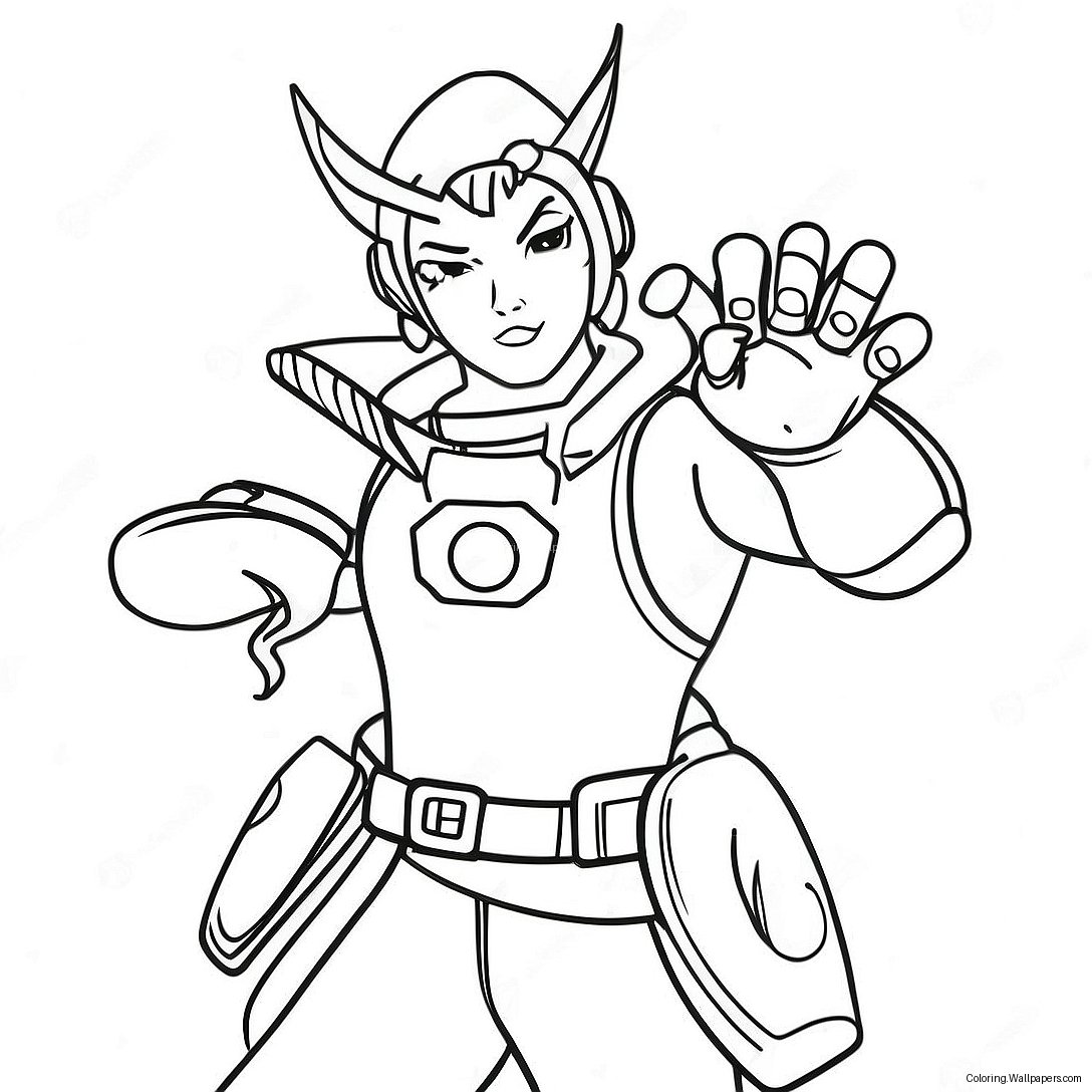 Overwatch Coloring Page 16979