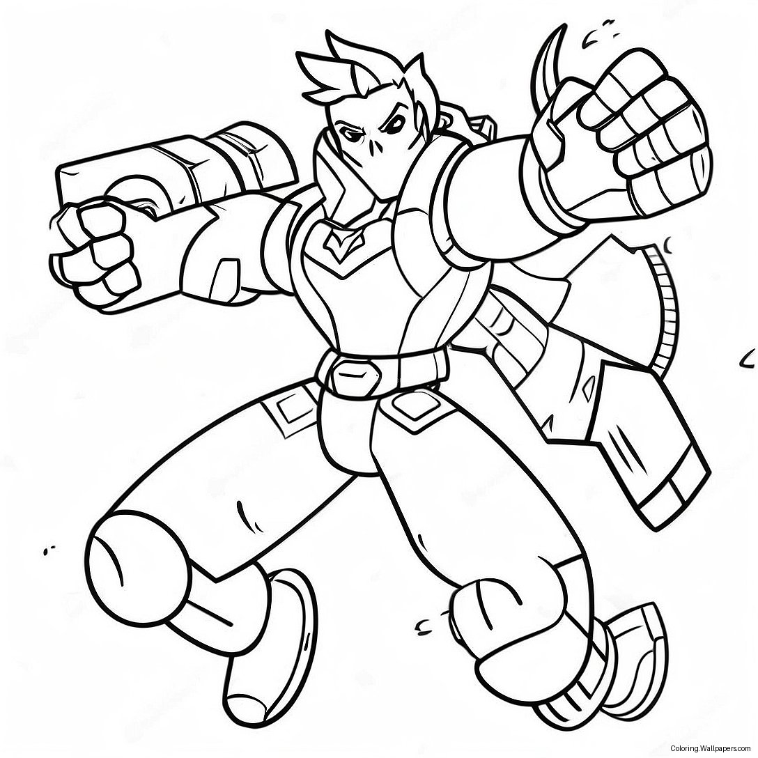 Overwatch Coloring Page 16980