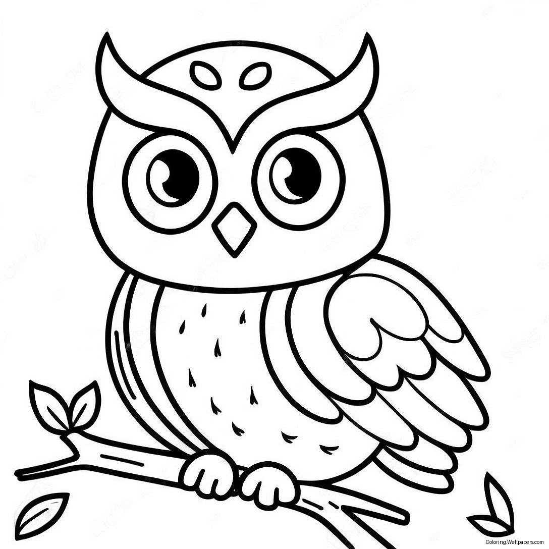 Owl Diaries Coloring Page 51253