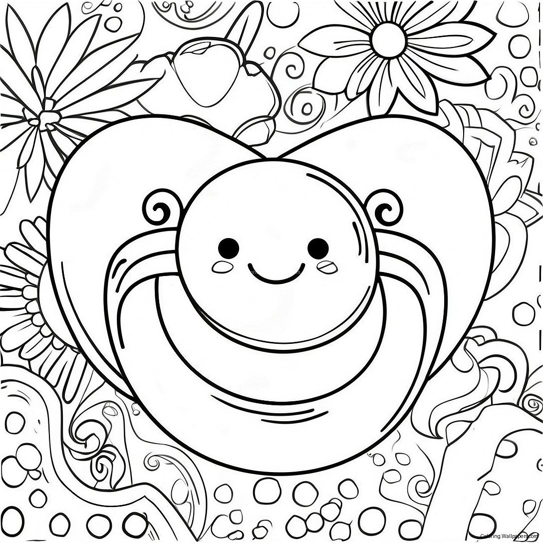 Pacifier Coloring Page 57415