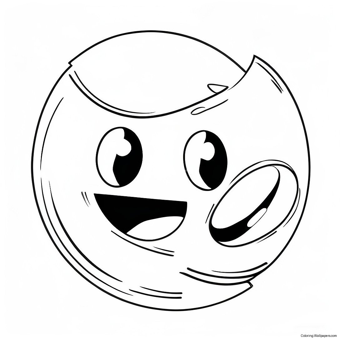 Pacman Classic Coloring Page 958